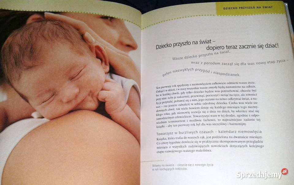 Witaj na świecie Pierwszy życia dziecka Annett Książki i Podręczniki