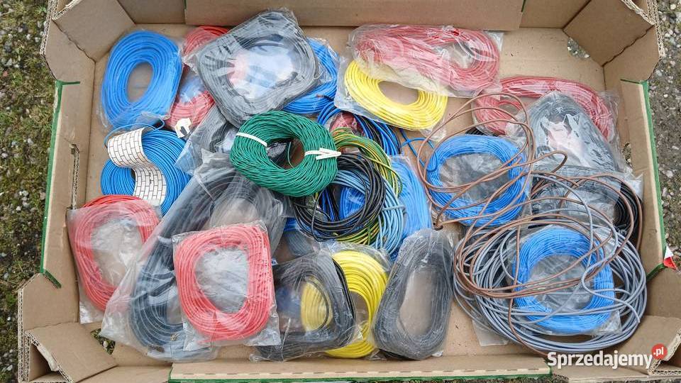 przewody elektryczne nowe Gryfów Śląski sprzedam