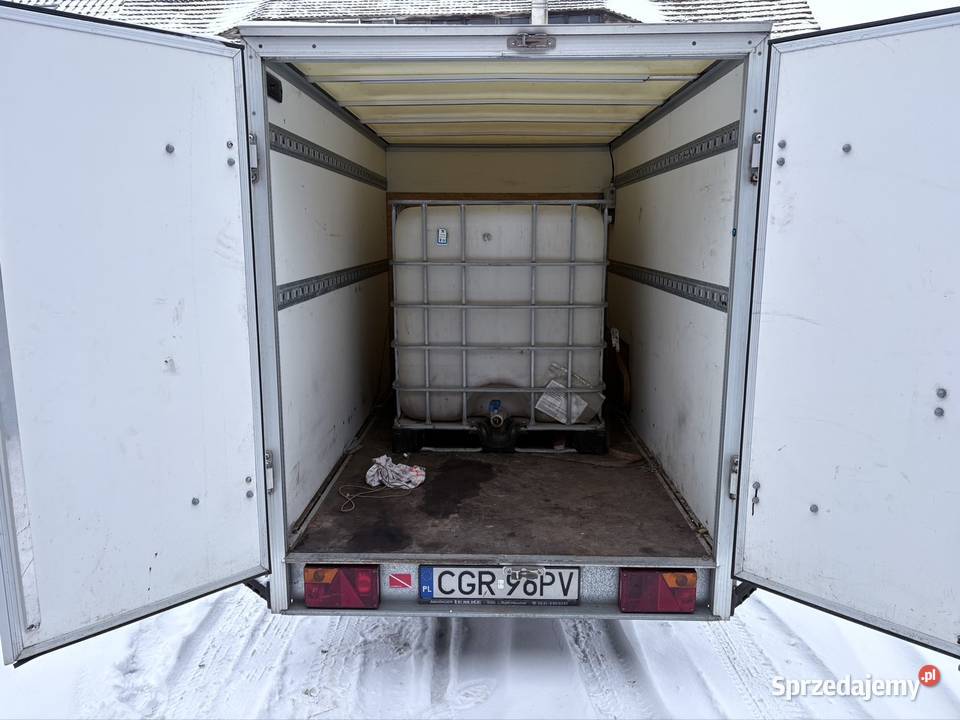 Przyczepa kontener cargo BOX Zgorzelec sprzedam