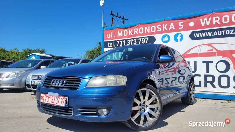 Audi A3 8P 20 Benzyna Alufelgi Klimatyzacja Wrocław