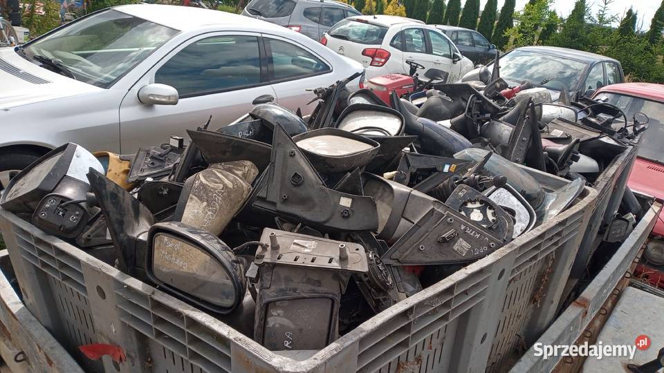 Lusterko zewnętrzne prawe lewe audi BMW opel Brodnica