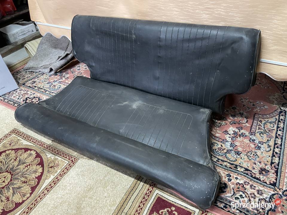 Kanapa tylna Fiat 126p skaj czarny Strzegom