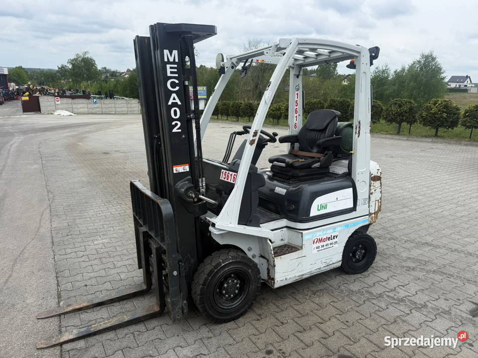 wózek widłowy NISSAN FG15 LPG 1500 Triplex 475m Działoszyn