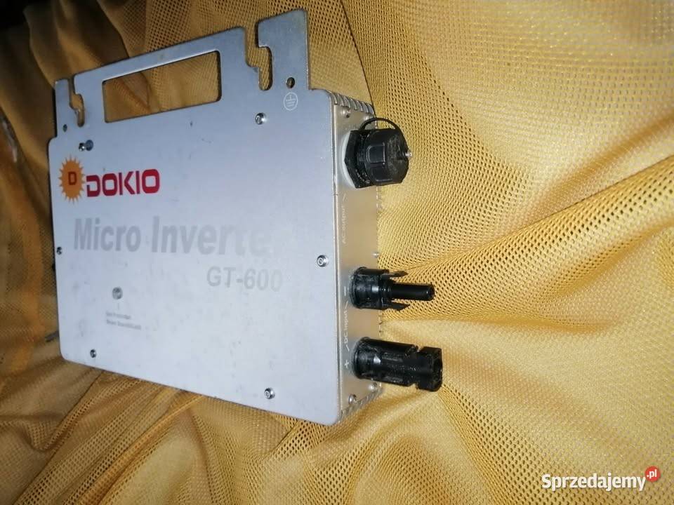 inventer solarny docio micro inverter gtb 600 dolnośląskie Legnica