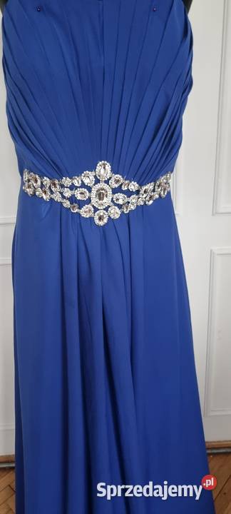 Sprzedam śliczną grantową sukienkę rozmiar 4246 Spódnice i sukienki