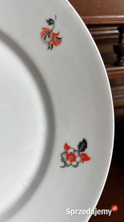 Talerz Do drugiego dania Giesche 1928 1929r Gdańsk