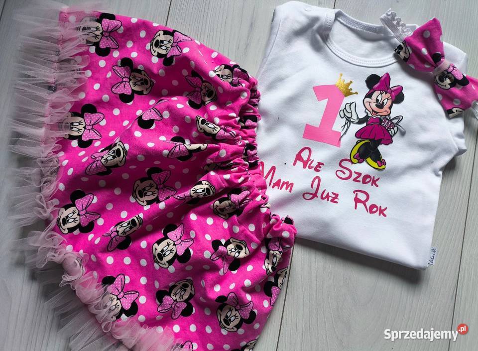 Spódniczki z opaską mama córka minnie Wejherowo