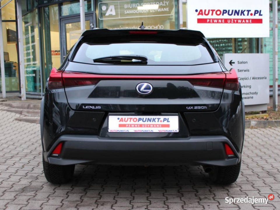 Lexus UX 2021r Gwarancja IWŁ ASO FV23 Kamery nieuszkodzony