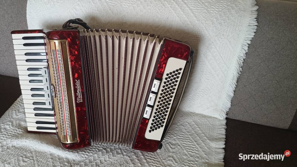 Sprzedam akordeon WELTMEISTER 80 bas Świlcza sprzedam