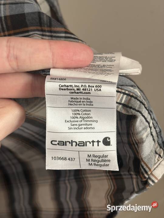 Koszulka Carhartt w kratę