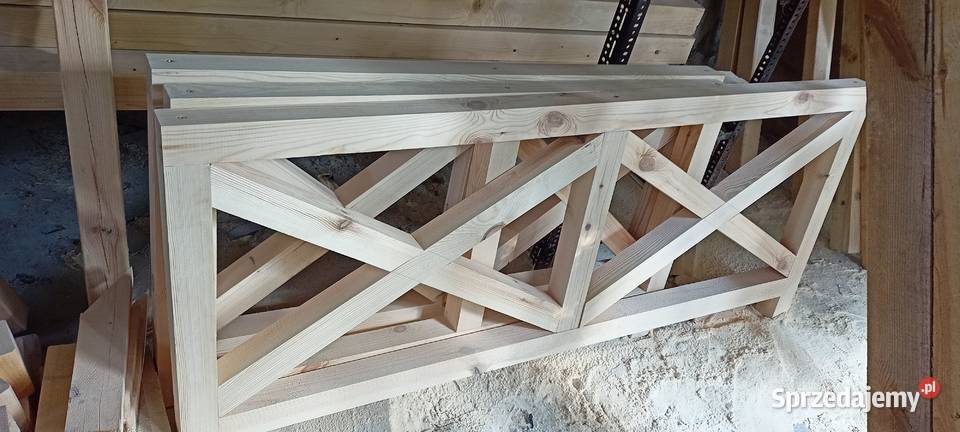 Balustrady Drewniane kopertowe krzyzowey Pozostałe Pozostałe Katowice sprzedam