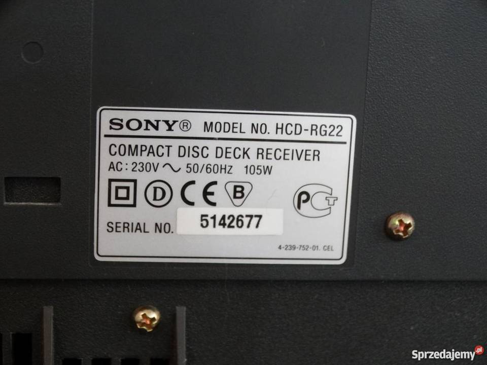 Wieża Sony HCDRG22 z kolumnami WYSYŁKA podkarpackie Jasło