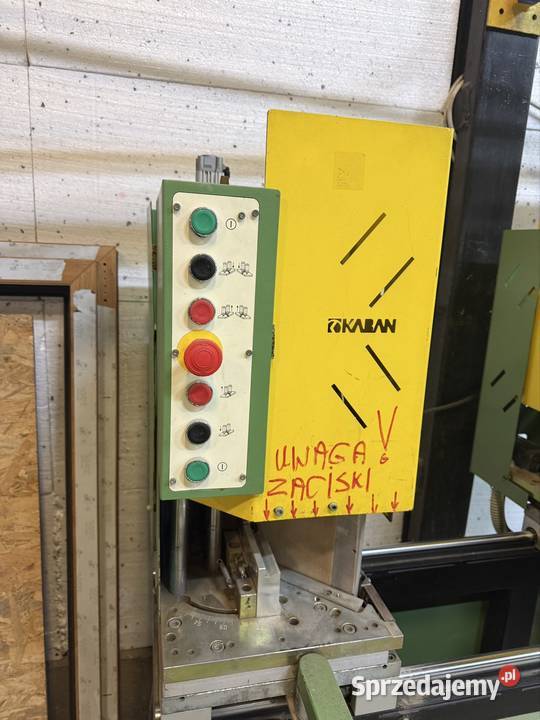 Zgrzewarka do okien pvc dwugłowicowa Kaban Bielawa