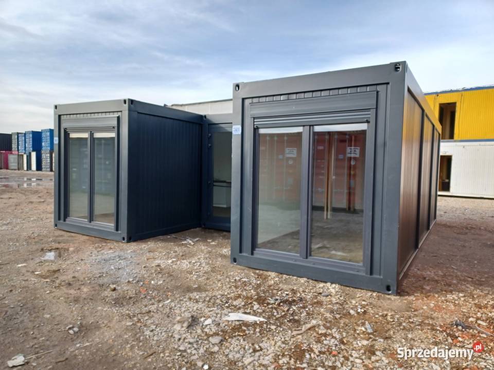 ZESTAW KONTENER BIUROWO MIESZKALNY Z