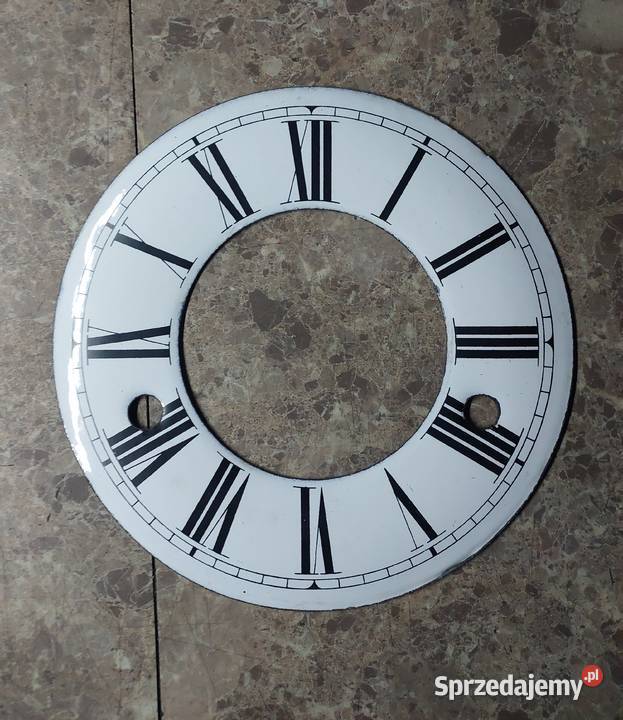 T136 Tarcza starego zegara pierścień godzinowy Tczew