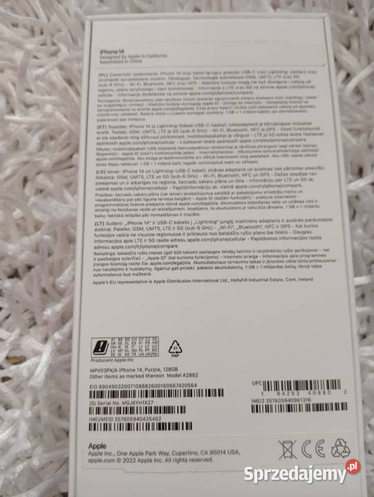 Sprzedam iPhone 14 Elbląg