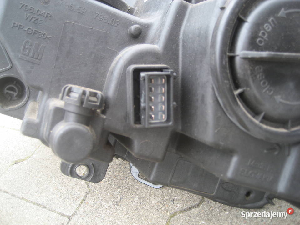 opel astra k V lift 1921r lampa przód prawa led Rakoniewice