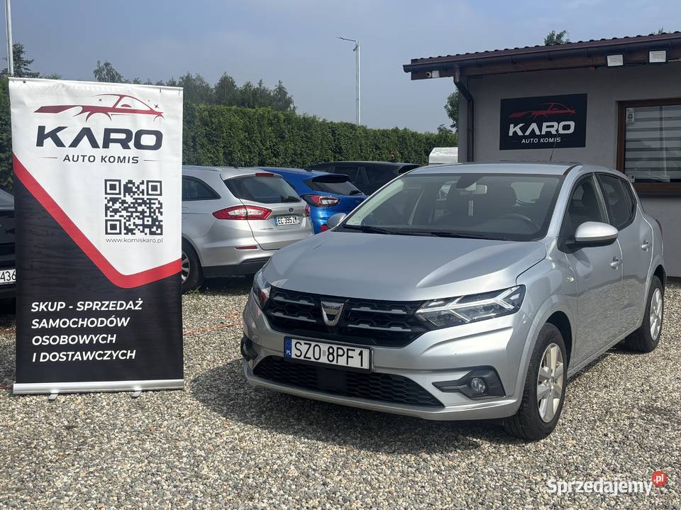 Dacia Sandero 2022r Gwarancja Paniówki