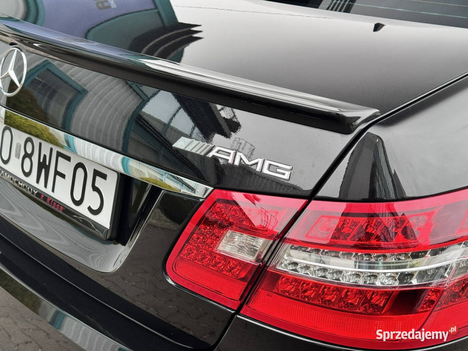 Mercedes E 63 AMG 55 V8 557 Harman Kardon Ideał centralny zamek Węgrzce