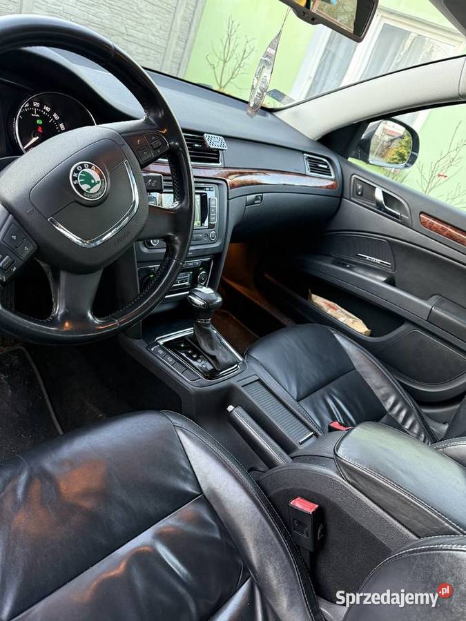 Skoda Superb II 20 TSI 200 2012 Najwyższa wersja benzyna Poraj sprzedam