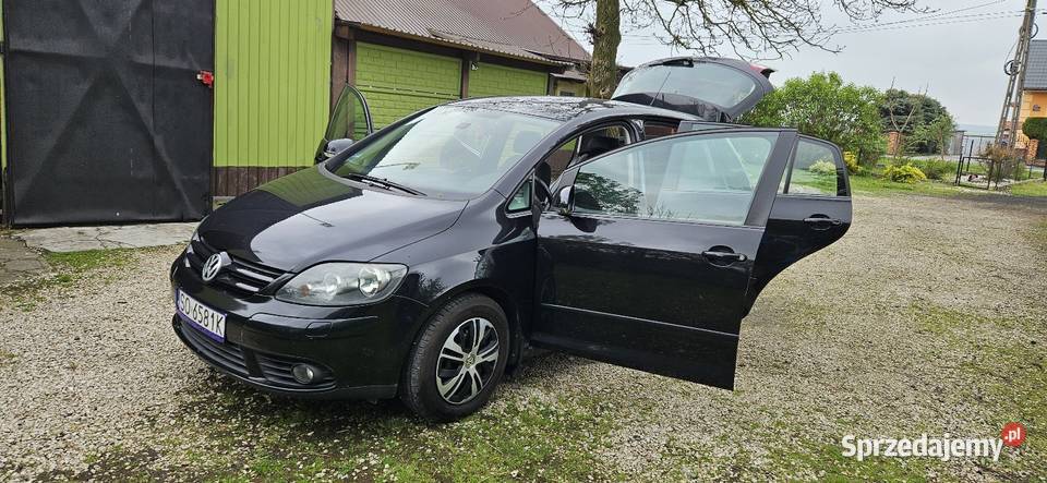 Vw golf plus 16 mpi welurowa tapicerka Marcinowice