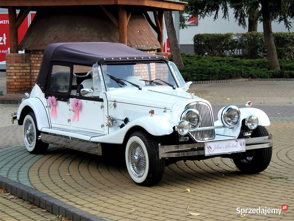 Auto do ślubu Samochód na wesele Limuzyny ślubne Wynajem pojazdów Łuków