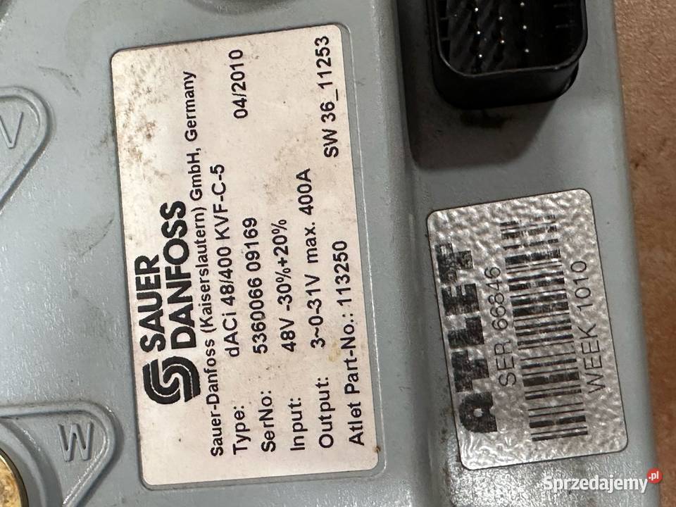 Sterownik Sauer Danfoss DACi KVFC5 48V 400A Antonie sprzedam