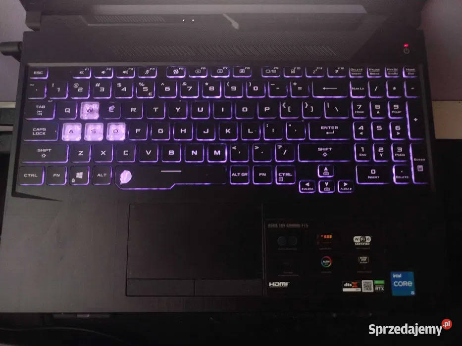 ASUS TUF GAMING F15 GeForce RTX 3050 Intel Core 453GB Szczecin