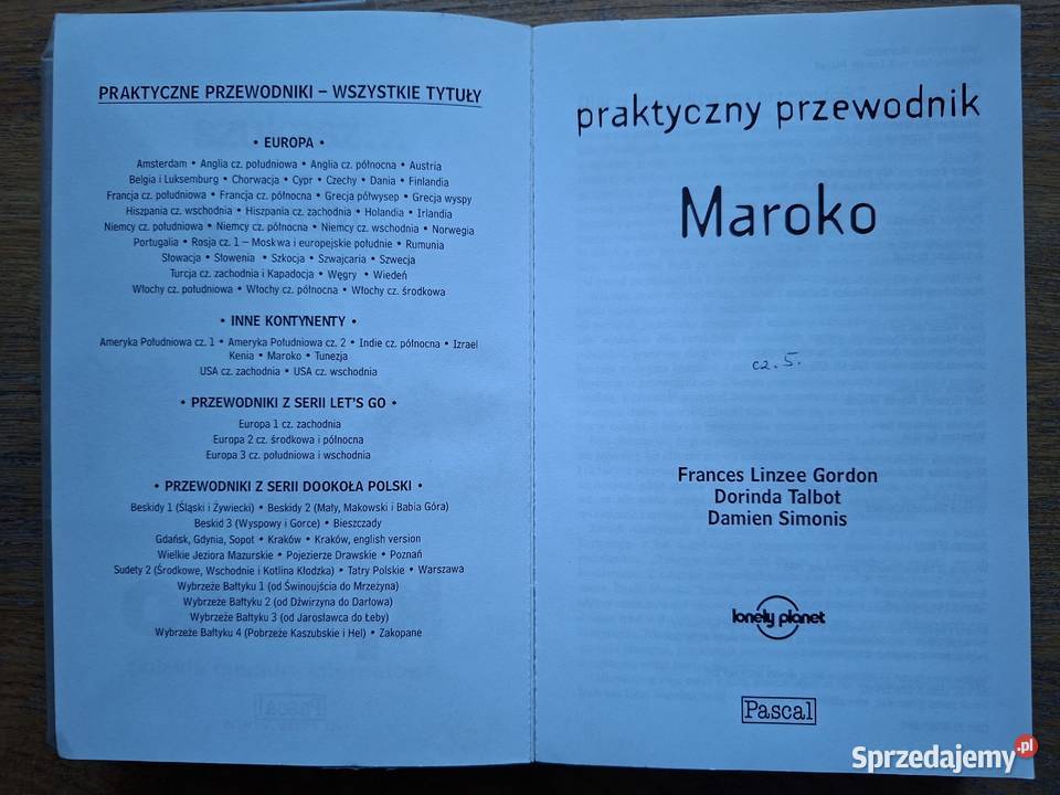 Maroko praktyczny przewodnik Pascal Kraków