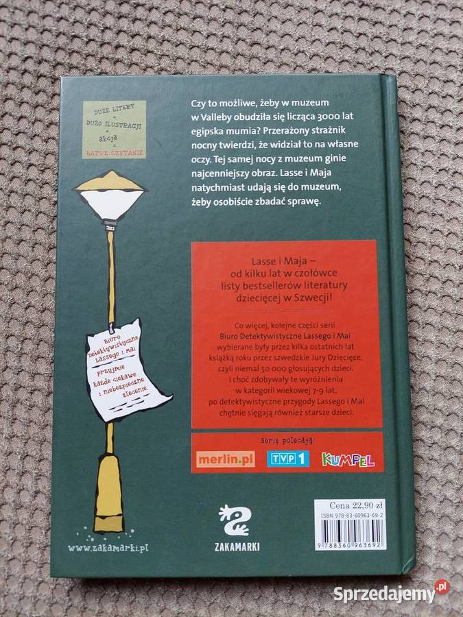 Tajemnica mumii Martin Widmark Helena Willis Kraków