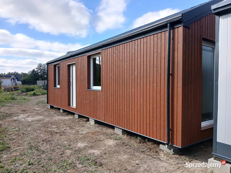 Domek szkieletowy całoroczny 35m2 Rządza