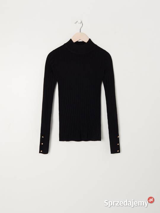 czarny sweter Sinsay Olkusz