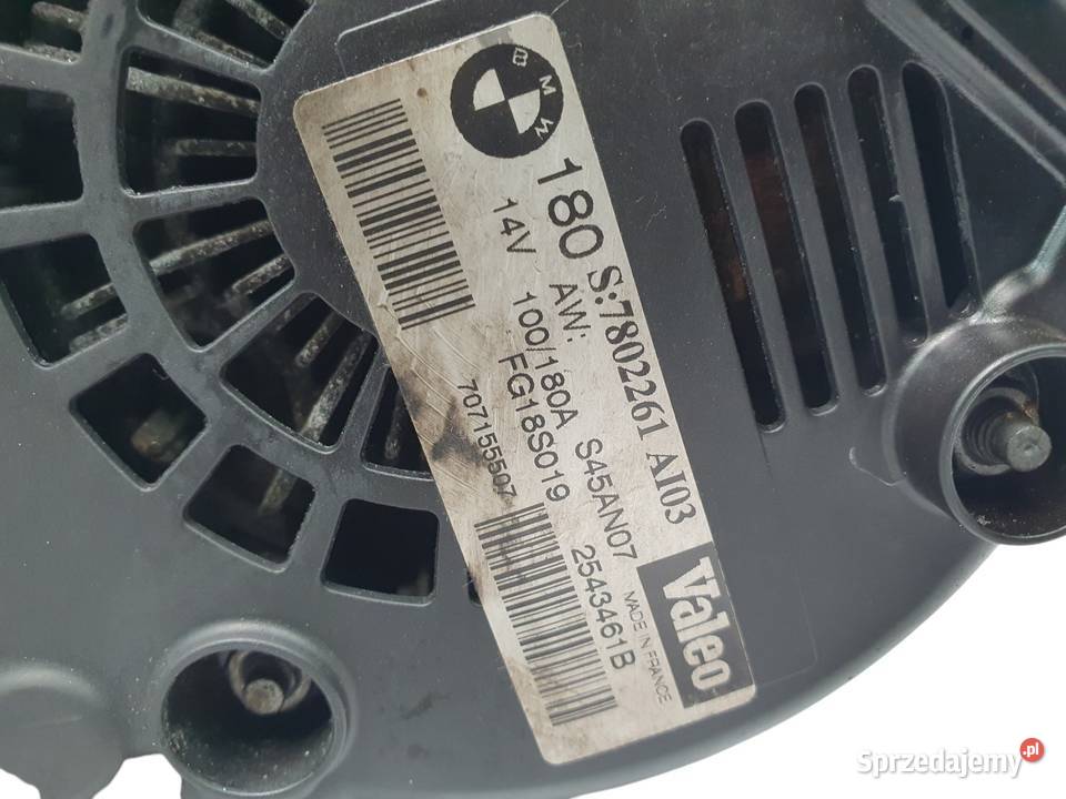 ALTERNATOR BMW E87 E88 E90 E91 E83 E84 X3 20 D