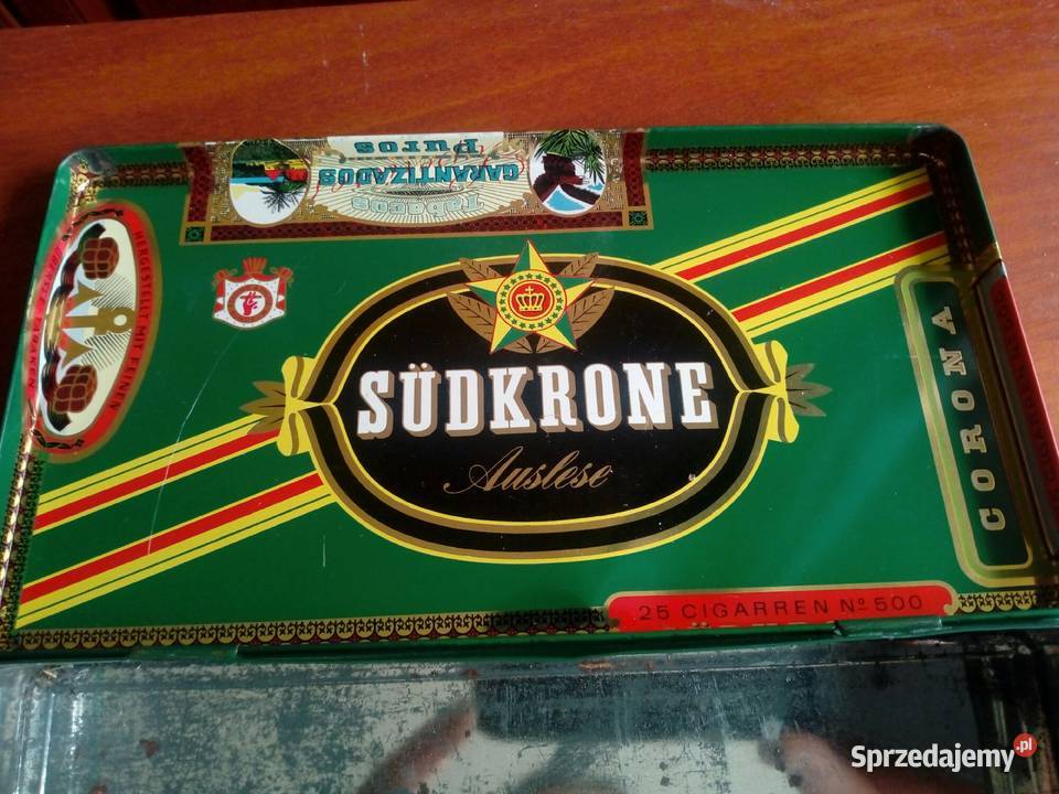 Puszki pudełka tytoniu i papierosach Przemyśl