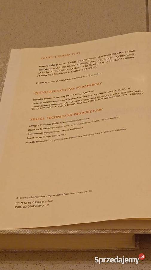 Przewodnik encyklopedyczny LITERATURA POLSKA twarda Tarnowo Podgórne sprzedam