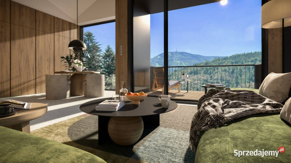 Nowoczesne apartamenty w Szczyrku z widokiem na Szczyrk sprzedam