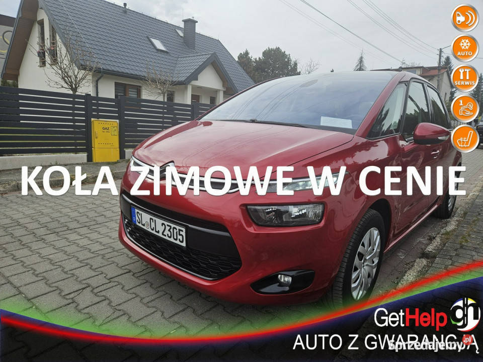 Citroen C4 Picasso 1 właściciel Podgrzewana światła przeciwmgielne Ruda Śląska