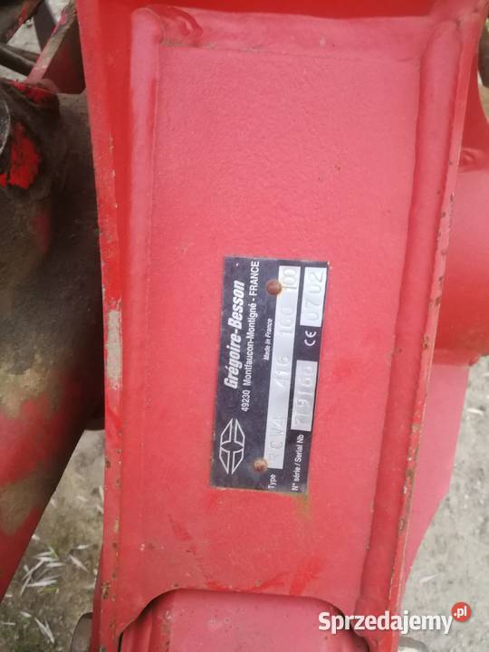 Pług Gregor nieuszkodzony Sieradz sprzedam