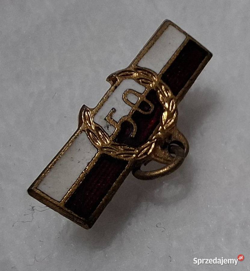 Odznaka PCK 50 długoletnią pracę 1919 1969 22mm Czeladź sprzedam