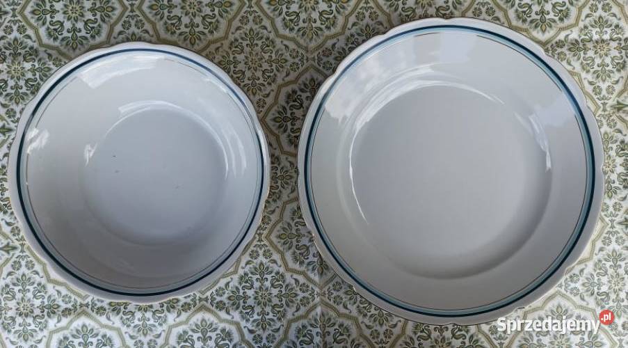 Ok 50 letni porcelanowy serwis obiadowy 6 osób Akcesoria kuchenne sprzedam