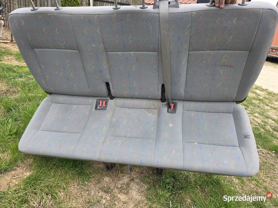 VW t5 kanapa trzy osobowa osobowe Fotele i kanapy Puławy