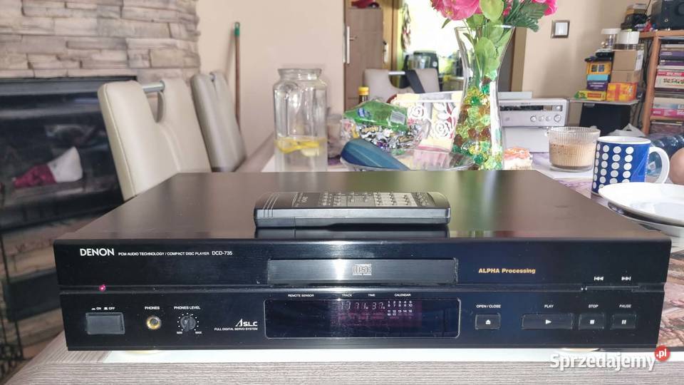Odtwarzacz CD DENON DCD735 z pilotem Real 20Bit