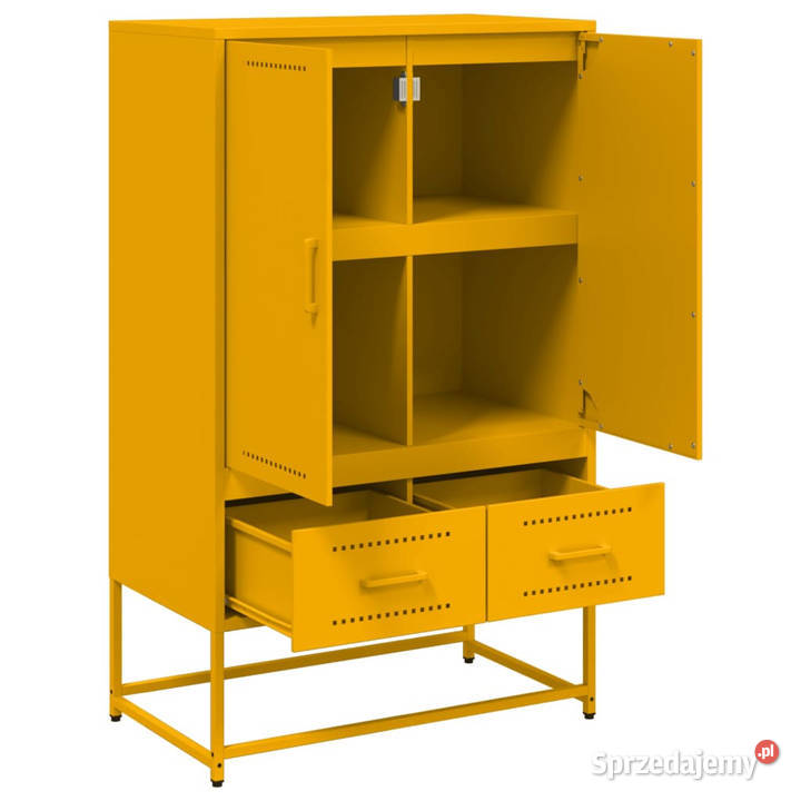 Szafka musztardowa 68x39x1115 stalowa WM846611 mazowieckie Warszawa