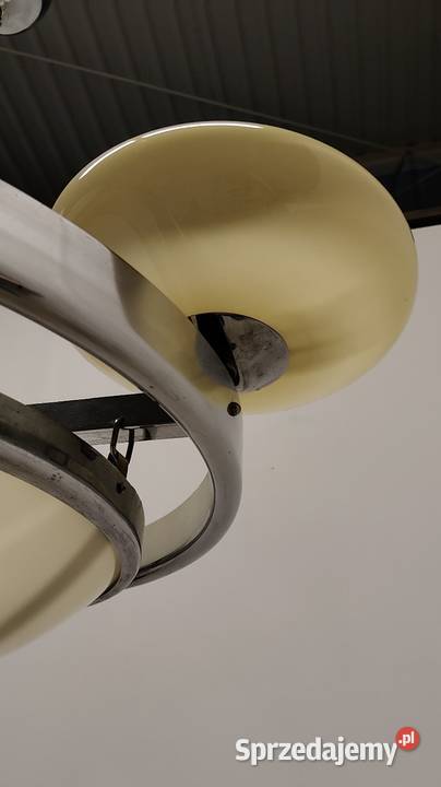 lampa wisząca sufitowa art Deco vintage lata