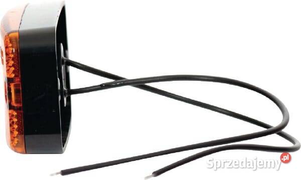 Lampa obrysowa LED prostokątna 1224V z przewodem Kamionna