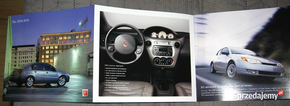 Saturn 2004 Ion L300 Vue prospekt katalog