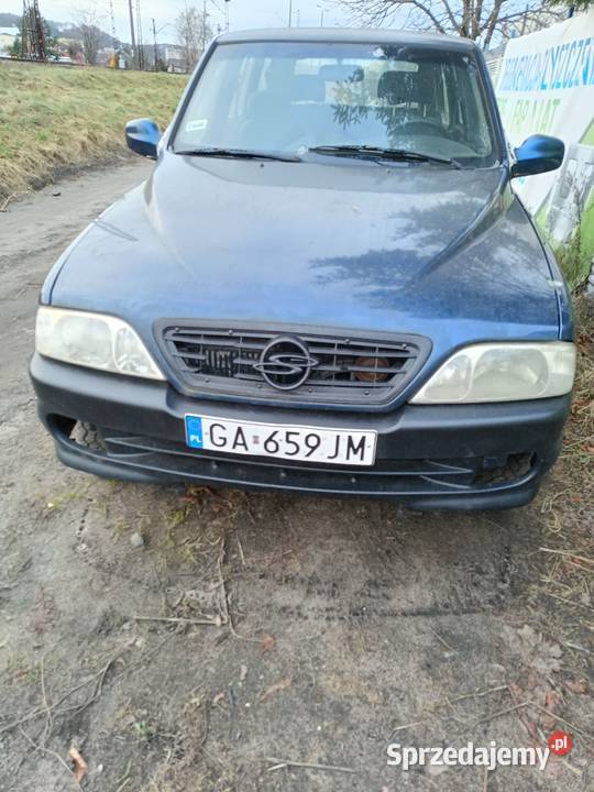 Ssangyong Musso 29td OFFROAD 4x4 Daewoo Musso nieuszkodzony Gdynia sprzedam