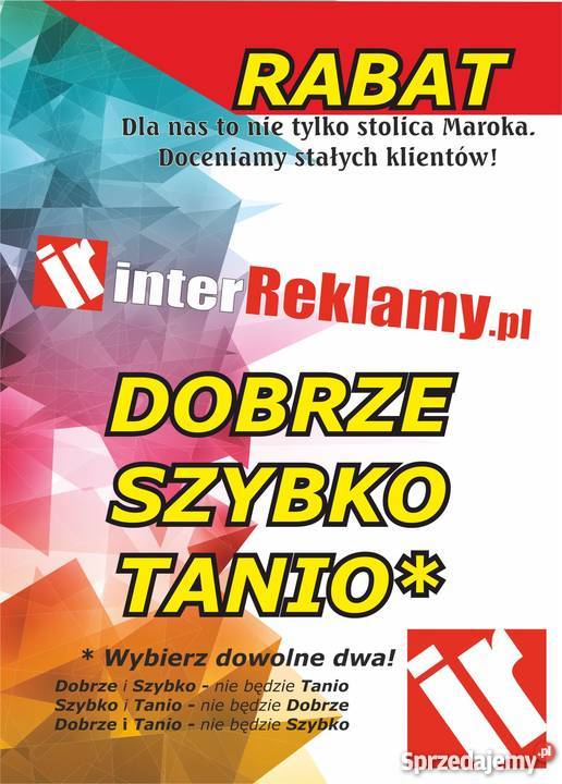 INTER Reklamy wizytówki ulotki naklejki LED Tczew