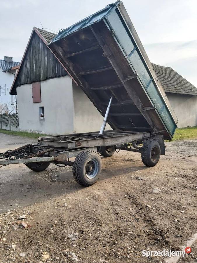 Przyczepa d 47 wywrotka małopolskie Jawiszowice