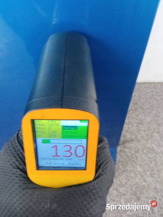 DRZWI LEWE PRZÓD NIEBIESKIE Skoda Fabia III 2014